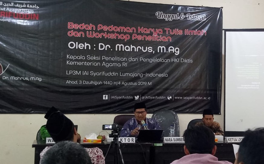 Tingkatkan Kapasitas Dosen dengan Workshop Penelitian 